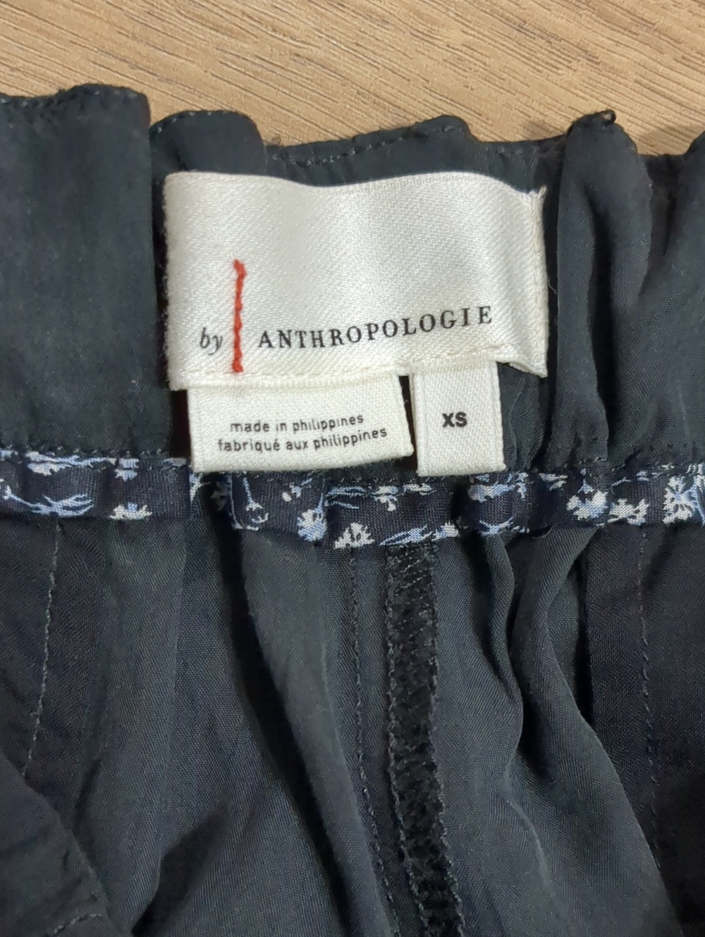 by Anthropologie Black Pants with belt buckle Women's Size XS - Picture 10 of 11